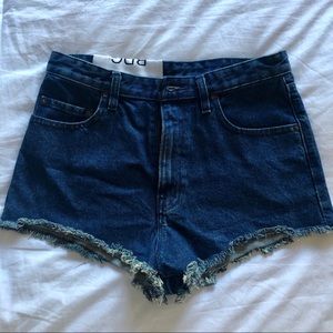 BDG high waisted jean shorts